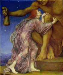 La adoración de Mammon, 1909